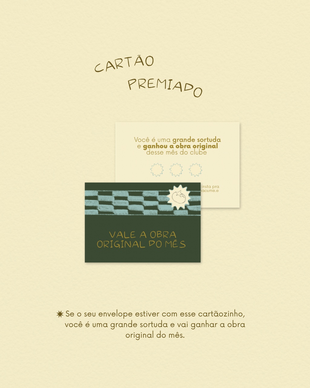 Pavê Printclub - Assinatura Mensal